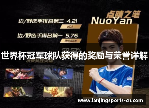 世界杯冠军球队获得的奖励与荣誉详解